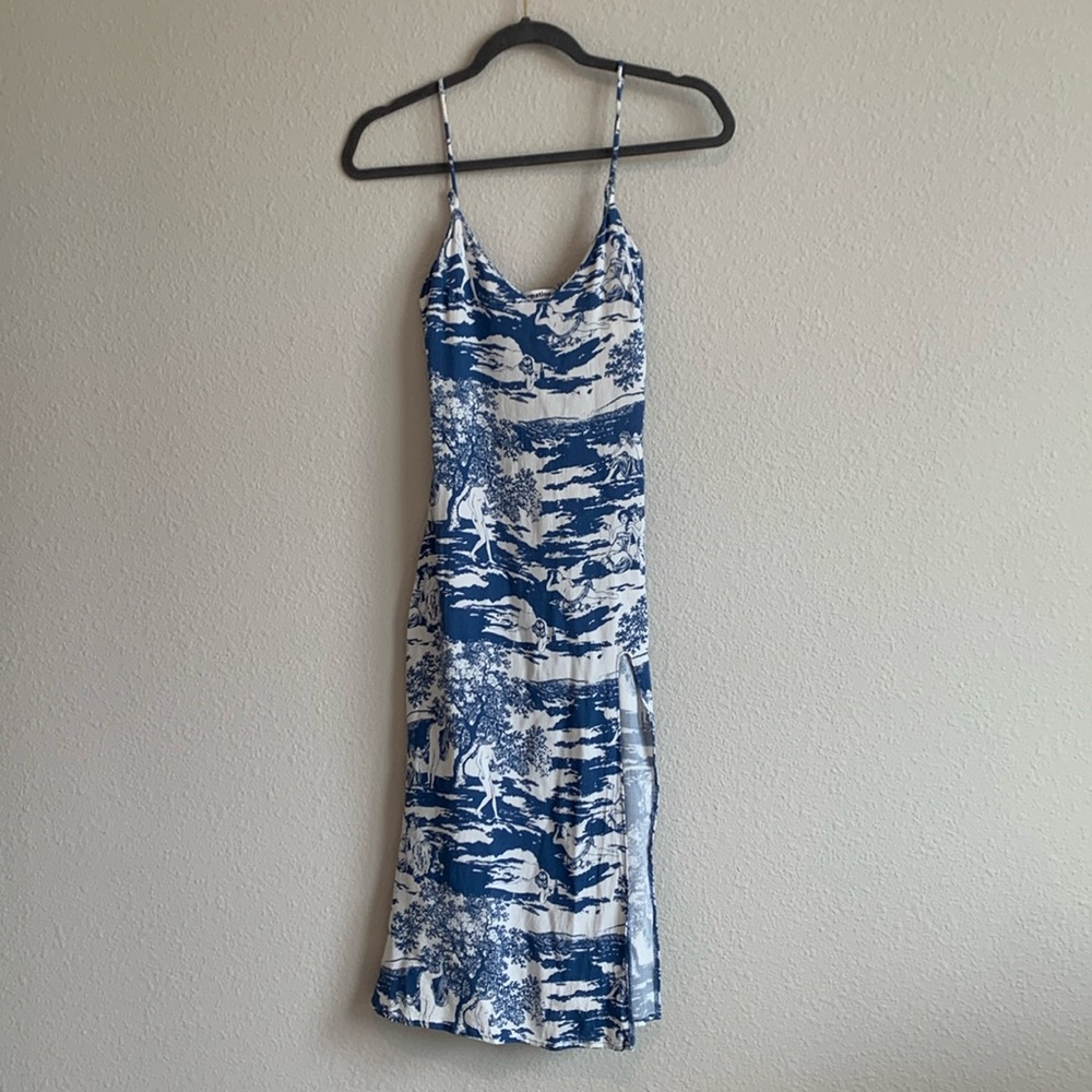 Reformation Print Dress